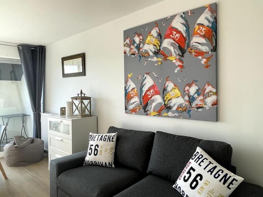 Appartement Hisse Et Oh, T2 Avec Balcon Vue Port Et Parking Vannes